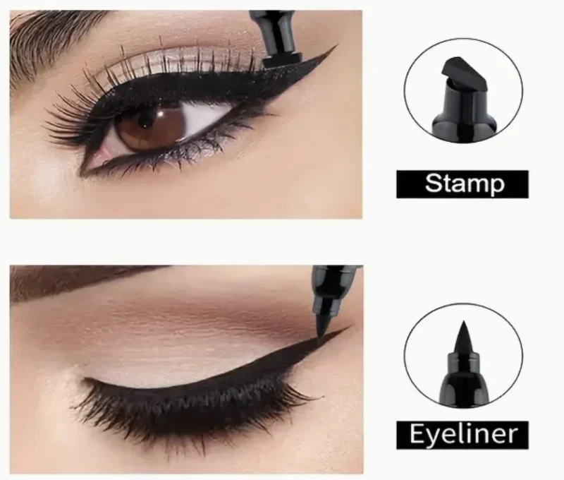 Lip Gloss + Eyeliner